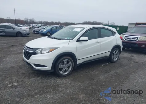 2016 Honda Hr-V Lx z USA, uszkodzony, nr VIN 3CZRU6H31GM759822